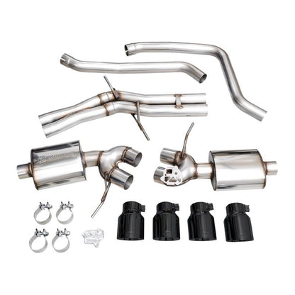 AWE Tuning 19-21 Porsche Macan 3.0T/2.9TT Touring Edition Catback Exhaust w/ Diamond Black Tips