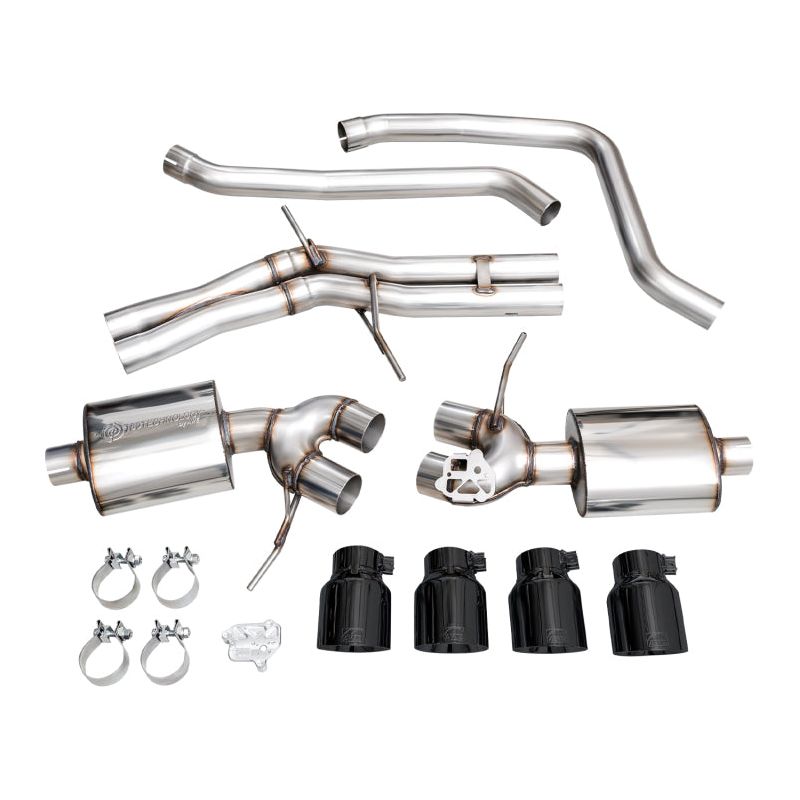 AWE Tuning 19-21 Porsche Macan 3.0T/2.9TT Touring Edition Catback Exhaust w/ Diamond Black Tips