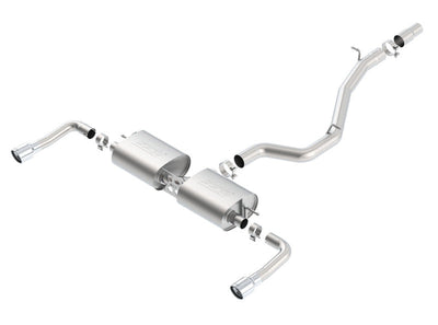 Borla 14-16 Audi A3 Quattro 2.0L Turbo AT/MT RWD 4DR S-Type Cat-Back Exhaust Single Split Rear Exit 140682