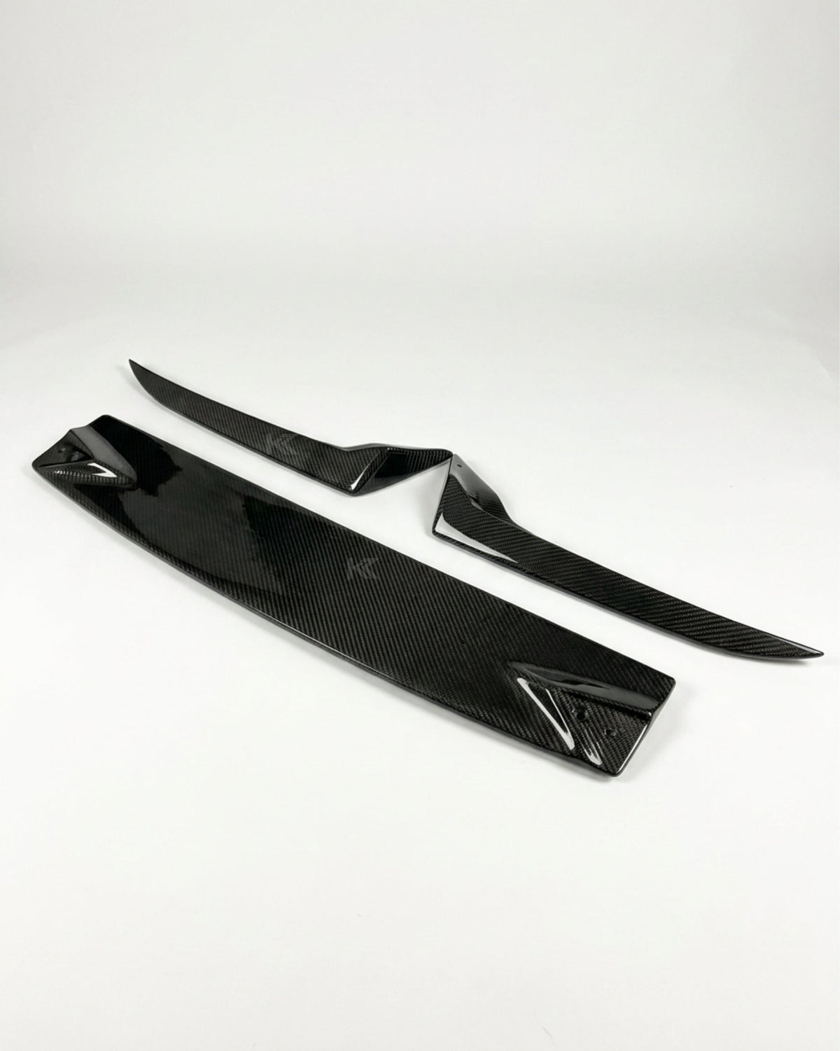 2010–2013 Volkswagen Golf R MK6 R20 Style 3-Piece Front Splitter Kit – Carbon Fiber