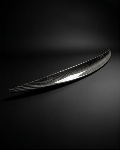 2022–2024 Audi A4 S-Line / S4 B9 Sedan Rear Trunk Spoiler Wing Lip – Carbon Fiber