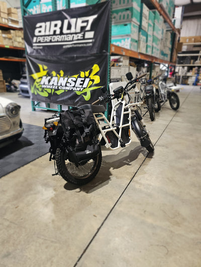 UBCO 2x2 Adventure Bike - White with Saddle Bags and speakers (DEMO)