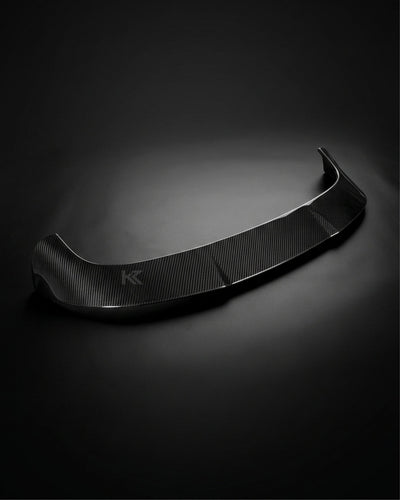 2017–2024 Audi RS4 B9 Avant Single Deck Rear Window Wing Spoiler – Dry Carbon Fiber
