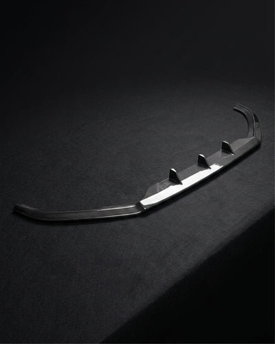 2012–2016 Audi S5 8T Facelift Coupe & Sportback Single Deck Front Bumper Lip – Carbon Fiber