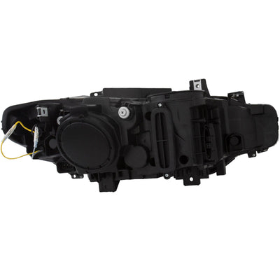 Anzo 2012-2015 BMW 3 Series Projector Headlights w/ U-Bar Black