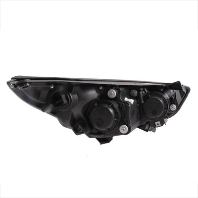 Anzo 2011-2013 Kia Sorento Projector Headlights w/ Halo Black (CCFL)