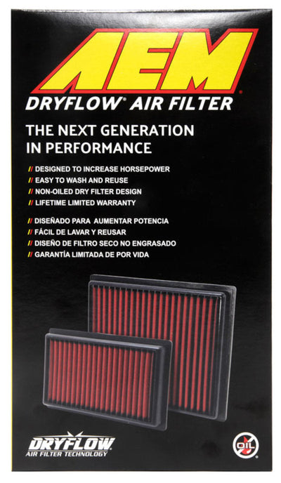 AEM Induction AEM 17-20 Subaru BRZ 2.0L DryFlow Air Filter 28-50060