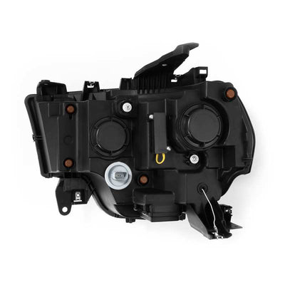 AlphaRex 19-21 Ram 2500 NOVA LED Proj Headlights Plank Style Alpha Blk w/Activ Light/Seq Signal/DRL 880552 *Discontinued
