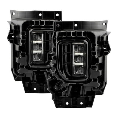 SPYDER GMC Yukon AT4 21-23 Only OEM Style Full Led Fog Lights W/ Switch FL-GY21-AT4-LED-C 9055492