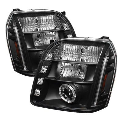 Spyder GMC Yukon 07-14/GMC Yukon Denali 07-14Projector Headlights LED Halo LED Blk PRO-YD-GY07-HL-BK 5029331