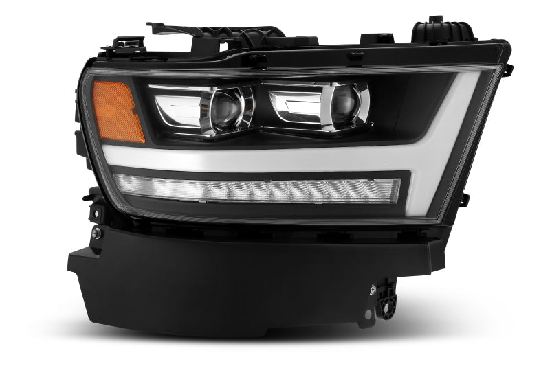 AlphaRex 19-20 Ram 1500HD PRO-Series Projector Headlight Plnk Style Blk w/Activ Light/Seq Signal/Plnk DRL