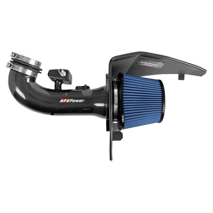 aFe 19-20 GM Trucks 5.3L/6.2L Track Series Carbon Fiber Cold Air Intake System With Pro 5R Filters