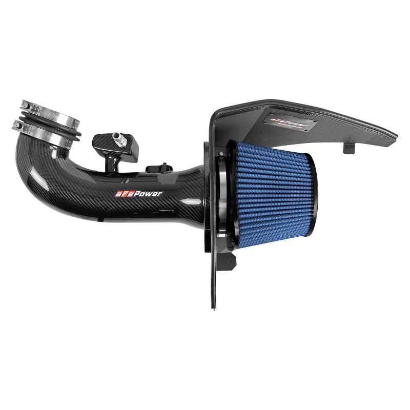aFe 19-20 GM Trucks 5.3L/6.2L Track Series Carbon Fiber Cold Air Intake System With Pro 5R Filters