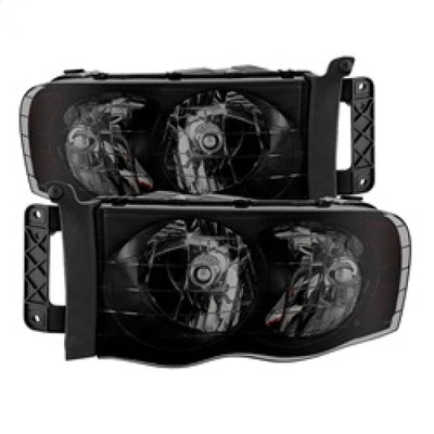 SPYDER Xtune Dodge Ram 1500 02-05 Amber Crystal Headlights HD-JH-DR02-AM-BSM 9030352