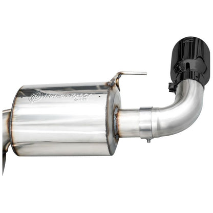 AWE 19-23 BMW 330i / 21-23 BMW 430i Base G2X Touring (Excl.Conv) Axle Back Exhaust - Diamond Black