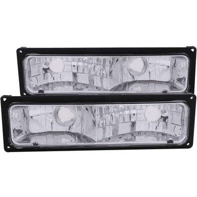 Anzo 1988-1998 Chevrolet C1500 Euro Parking Lights Black