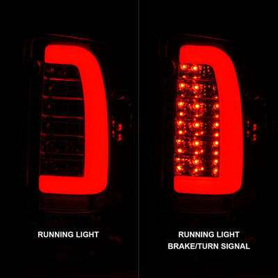 ANZO 1995-2004 Toyota Tacoma LED Taillights Chrome Housing Clear Lens (Pair) 311355