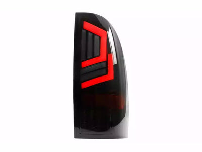 Winjet Toyota Tacoma 2005-15 Sequential Tail Lights - Black/Smoke