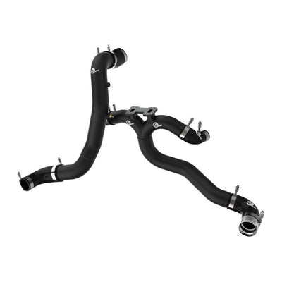 AFE 2018-2023 Kia Stinger V6-3.3L BladeRunner Alum Hot/Cold Charge Pipe Kit Black