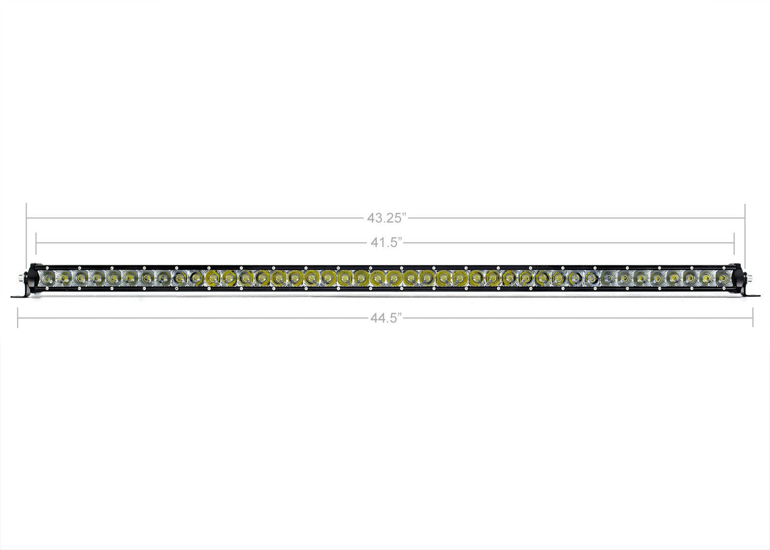 42" Slim Single Row LED Bar