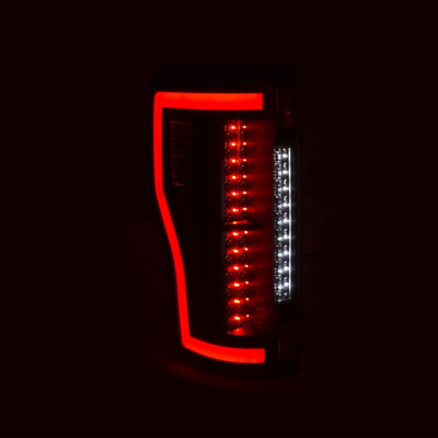 Anzo Ford F-250/350/450/550 Super Duty 17-18 L.E.D Tail Lights Black