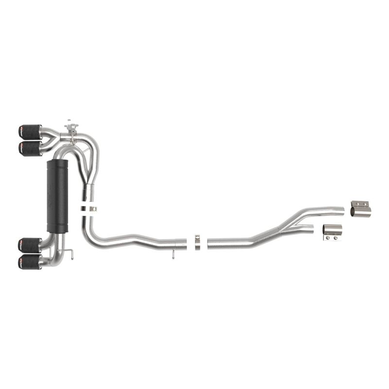 aFe MACHForce XP Exhausts Cat-Back SS 19-21 BMW M2 Competition L6-3.0L w/Carbon Tips