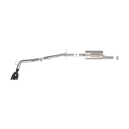 aFe 2024+ Ford Ranger L4-2.3L (t) Vulcan Series 2.5in to 3in Cat-Back Exhaust w/ Black Tip