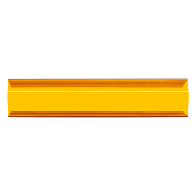 Borne Off-Road Light Bar Cover Single Row 10in Amber BNLT-COV-SS10YL