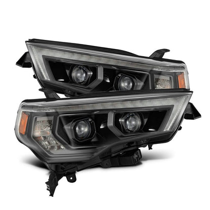 AlphaRex 14-24 Toyota 4Runner MK II LUXX-Series LED Projector Headlights Alpha-Black