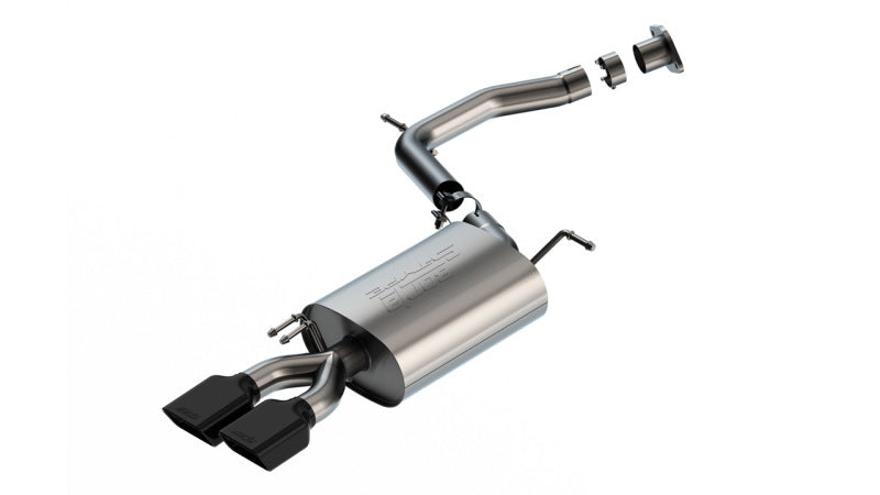 Borla 2023 Hyundai Palisade/20-22 Kia Telluride 3.8L V6 S-Type Axle-Back Exhaust w/ Black Chrome Tip 11979BC