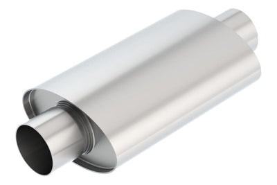 Borla XR-1 Multi-Core 3in Ctr-Ctr Oval 12in x 4.25in x 7.88in Rotary Engine Equipped Racing Muffler 400372