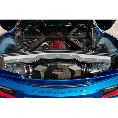 CORSA Black / Carbon Fiber Air Intake for 2020+ Corvette C8 (44003D)