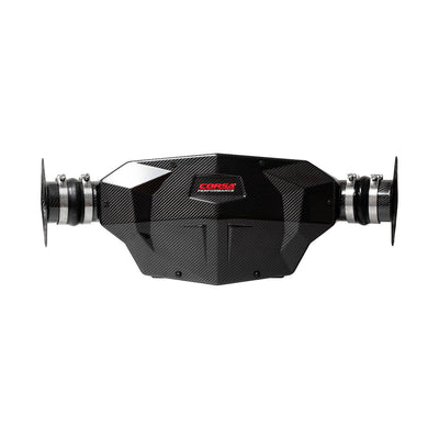 CORSA Black / Carbon Fiber Air Intake for 2020+ Corvette C8 (44003D)