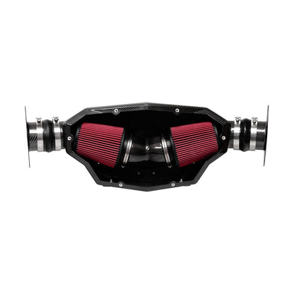 Black / Carbon Fiber Air Intake | 2020-24 Corvette C8 (44003D)