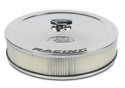Ford 13in Dia Air Cleaner Kit Chrome FRD302-351