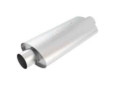 Borla XR-1 Racing Sportsman 3 inch Outlet / 3 inch Inlet Oval Muffler 40944