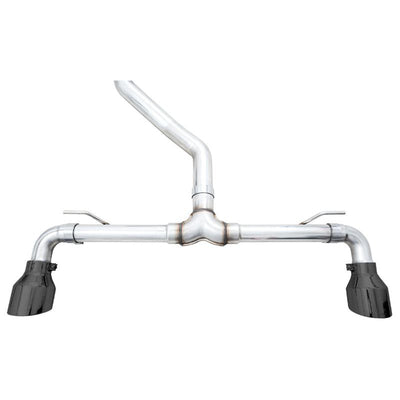 AWE 2022+ VW GTI MK8  Track Edition Exhaust - Diamond Black Tips
