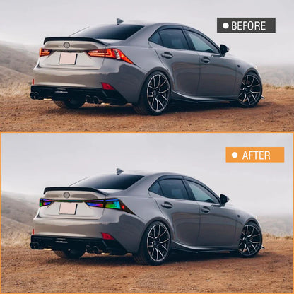NTXGlow RGB Tail Lights 2014-2021 Lexus IS250 IS300 IS350 IS500 IS200t