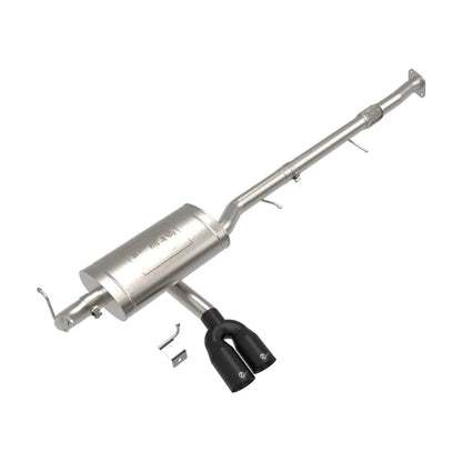 AFE 23-24 L4 GM Colorado/Canyon Rebel Series 3 IN 304 Stainless Steel Cat-Back System w/Black Tip