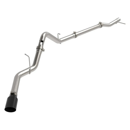 aFe 23-23 GM Trucks L6-3.0L (td) LZ0 Large Bore-HD 3 IN 409 SS Back Exhaust System w/Black Tip