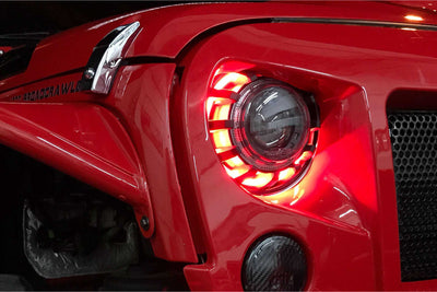 Morimoto Jeep Wrangler (JK) Super7 Headlights