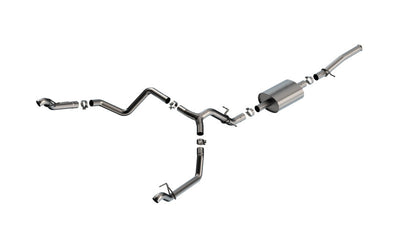 Borla 2023 GMC Sierra 1500(Non-USDM) 5.3L V8 AT 2/4WD 2DR REG CAB WB126 3in S-Type Catback Exhaust 140932