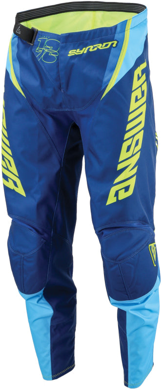 Answer 24 Syncron Envenom Pants Blue/Hyper Acid Size - 36 442440
