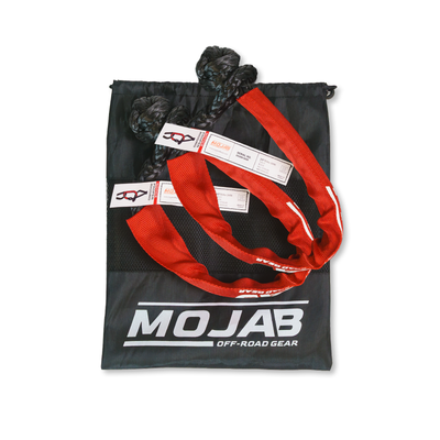 Soft Shackle 3/8'' x 24” with sleeve and bag (Set of 2 Shackles) (Lifetime Warranty)