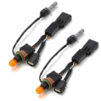AlphaRex 18-20 Ford F150 Stock LED Headlights to AlphaRex Projector Headlights Converters