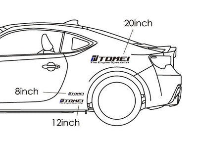 Tomei Sticker The Engine Specialist Die Cut