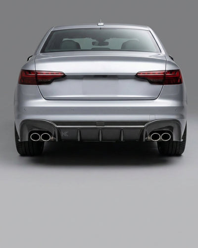 2020–2021 Audi A4 S-Line / S4 B9 Rear Diffuser – Pre-Preg Dry Carbon Fiber