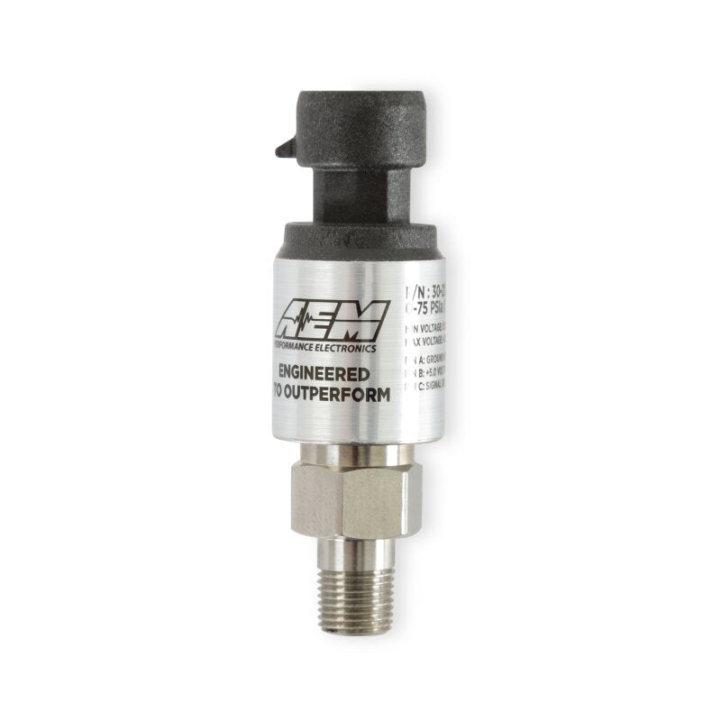AEM Electronics 5 Bar or 75 PSIa Stainless Sensor Kit