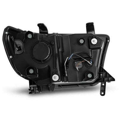 AlphaRex 07-13 Toyota Tundra/08-17 Toyota Sequoia NOVA-Series LED Projector Headlights Black (With Level Adjuster)
