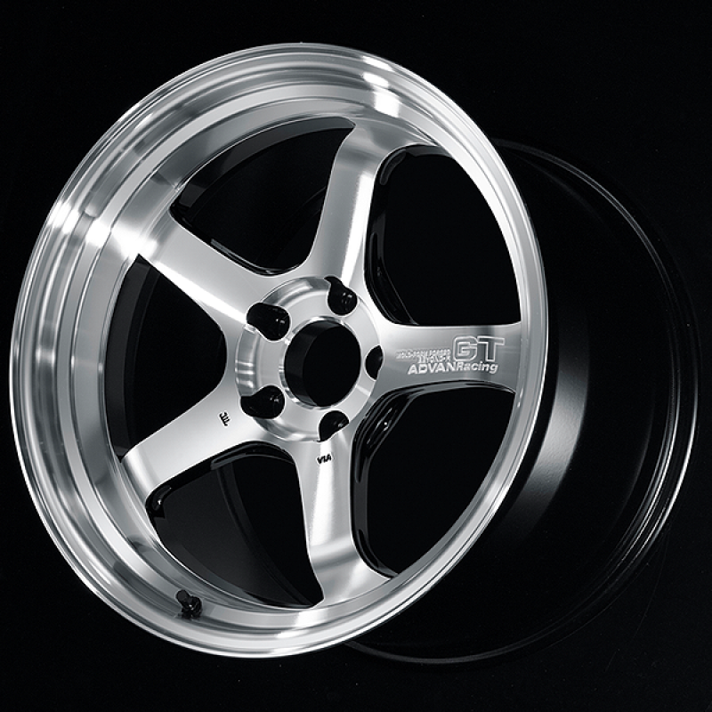 Advan GT Beyond-R 18X9.5 / +45 Offset / 5x120 BC / 72.5mm Bore / Machining and Diamond Cutting YAQC8J45WMDC